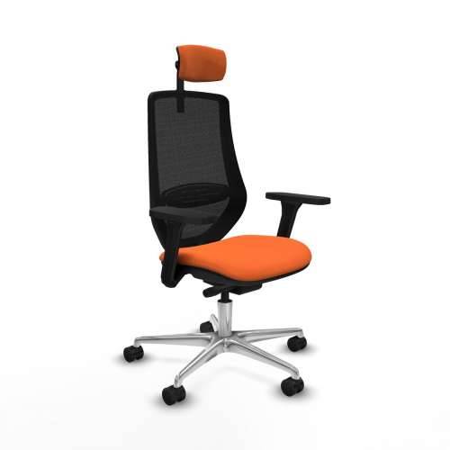 Uredska stolica Piqueras y Crespo D086N2W Oranžna Cijena