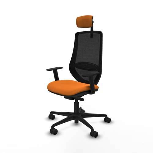 Uredska stolica Piqueras y Crespo D036N2W Oranžna Cijena