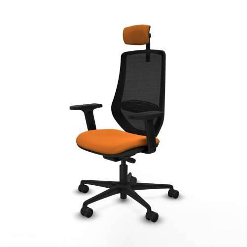 Uredska stolica Piqueras y Crespo D036N2W Oranžna Cijena
