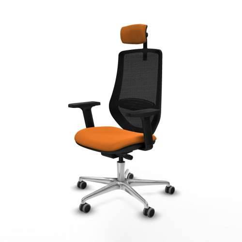 Uredska stolica Piqueras y Crespo D086G2W Oranžna Cijena