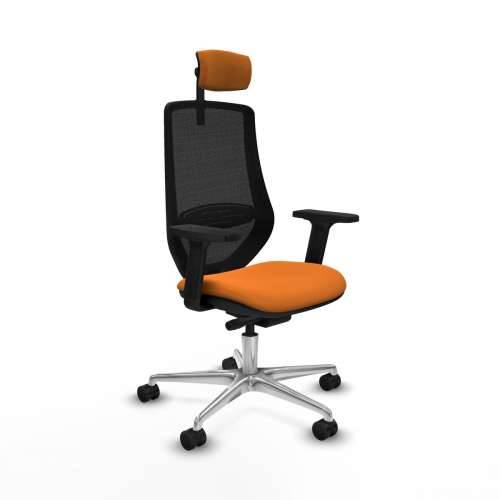 Uredska stolica Piqueras y Crespo D086N2W Oranžna Cijena