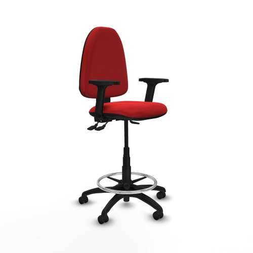 Uredska stolica Piqueras y Crespo B2D01RF Crvena Visoka Cijena
