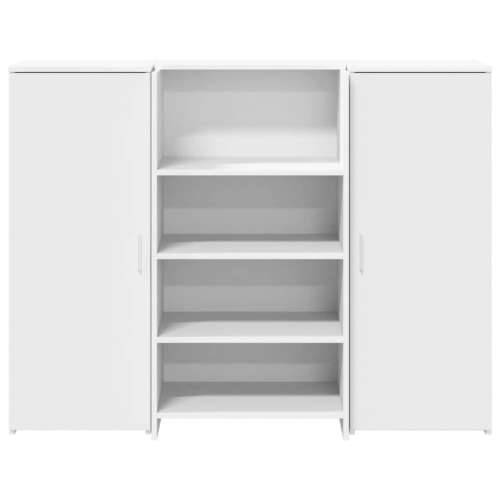Recepcijski stol bijeli 135x50x103,5 cm izrađeno drvo - Bijela 135 x 50 x 103.5 cm Cijena