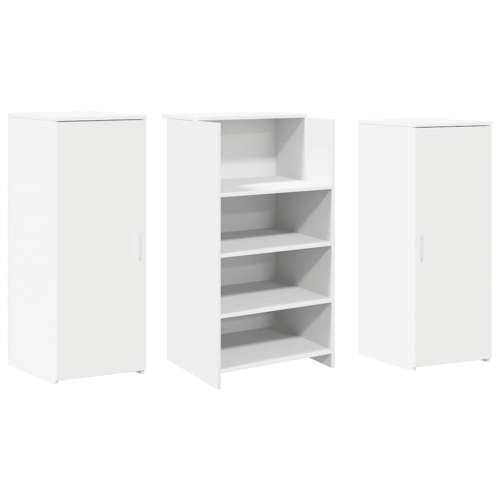 Recepcijski stol bijeli 135x50x103,5 cm izrađeno drvo - Bijela 135 x 50 x 103.5 cm Cijena