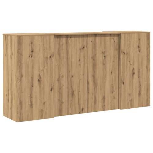 Recepcijski stol 200x50x103,5 cm od konstruiranog drva - hrast artisan 200 x 50 x 103.5 cm Cijena