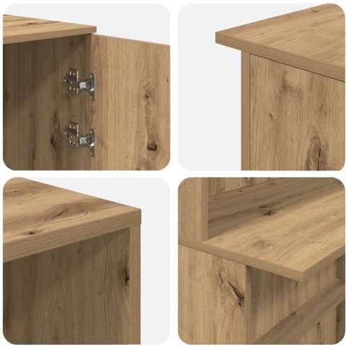 Recepcijski stol 200x50x103,5 cm od konstruiranog drva - hrast artisan 200 x 50 x 103.5 cm Cijena