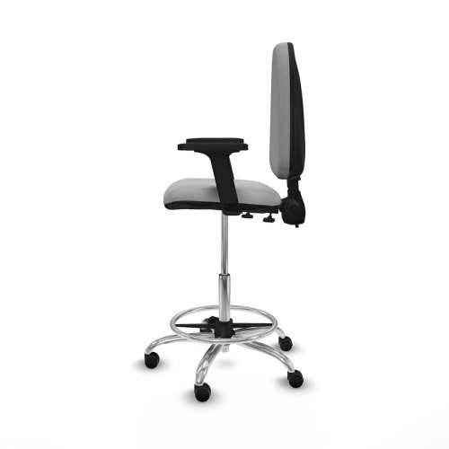 Uredska stolica Piqueras y Crespo B2D05RF Svjetlo siva Visoka Cijena