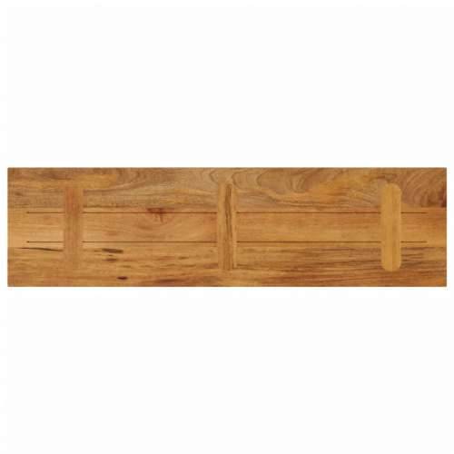 Stolna ploča 100x40x2,5 cm pravokutna od masivnog drva manga - Drvo manga (završna obrada od hrastovine) 100 x 40 cm 1 25 mm Cijena