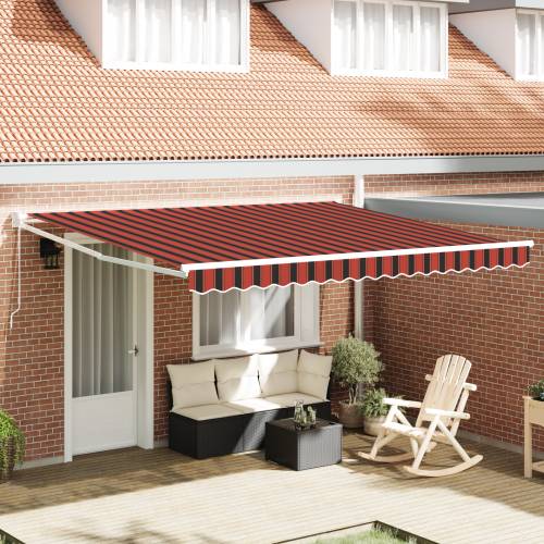 Ručna Uvlačna Tenda Narančasta i Smeđa 350x250 cm Cijena