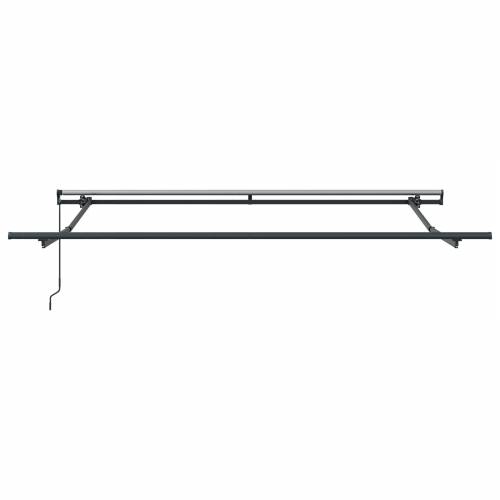 Ručna uvlačiva tenda crvena i bijela pruga 350x250 cm. Cijena
