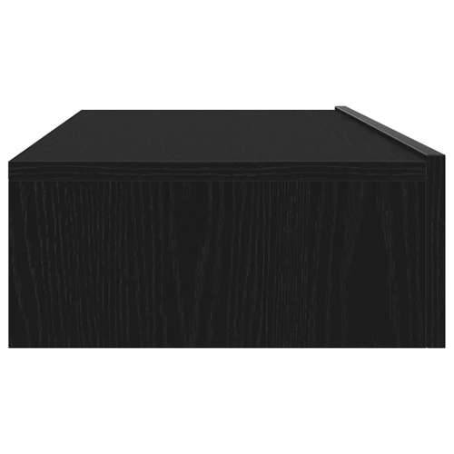 TV ormarić s LED svjetlima crni hrast 60x35x15,5 cm - Crni hrast 1 60 cm Cijena
