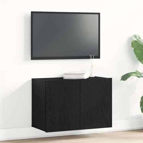 TV ormarić crni hrast 60x30x41 cm inženjerski drvo - 1 Cijena