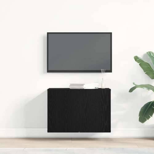 TV ormarić crni hrast 60x30x41 cm inženjerski drvo - 1 Cijena