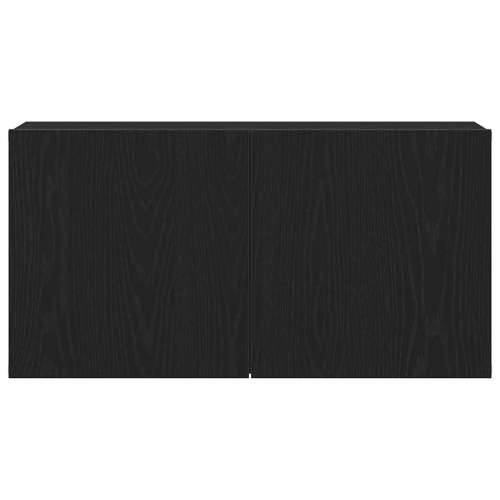 TV ormarić crni hrast 80x30x41 cm inženjerski drvo - 1 Cijena
