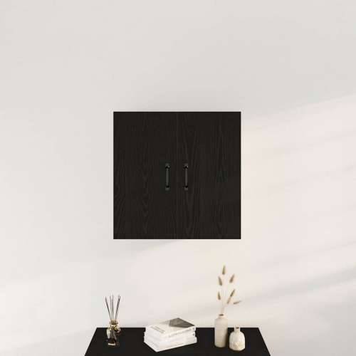 Zidni ormarić crni hrast 60x31x60 cm inženjerski drvo - Crni hrast 1 Cijena