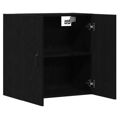 Zidni ormarić crni hrast 60x31x60 cm inženjerski drvo - Crni hrast 1 Cijena