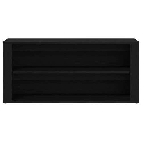Klupa za cipele crni hrast 100x35x45 cm inženjerski drvo - Crni hrast 1 Cijena