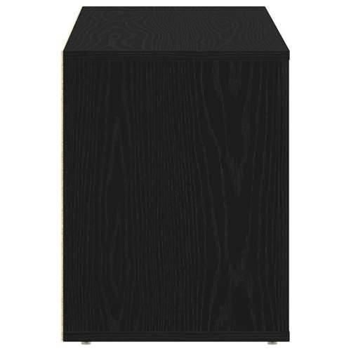 Klupa za cipele crni hrast 100x35x45 cm inženjerski drvo - Crni hrast 1 Cijena