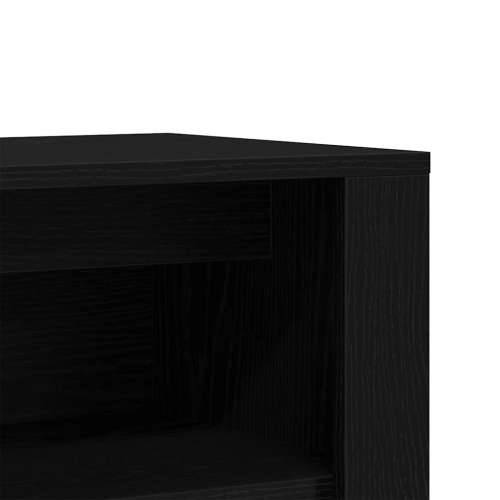 Klupa za cipele crni hrast 100x35x45 cm inženjerski drvo - Crni hrast 1 Cijena