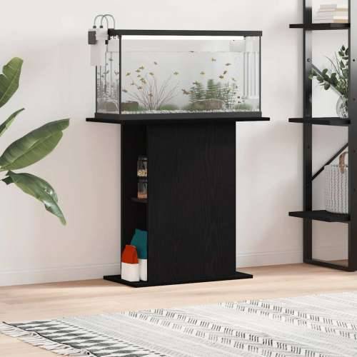 Stalak za akvarij crni hrast 75x36x72,5 cm Konstruirano drvo - Crni hrast 75 x 36 x 72.5 cm Cijena