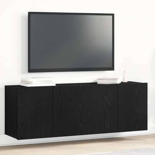 TV ormarići 2 kom. crni hrast 120x30x41 cm inženjerski drvo - 2 Cijena