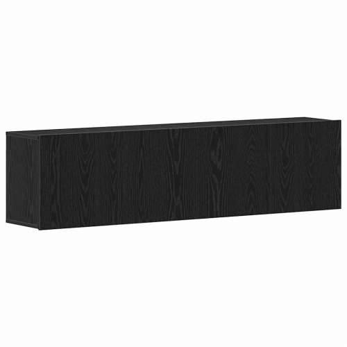 TV ormarići 2 kom. crni hrast 160x30x41 cm inženjerski drvo - 2 Cijena