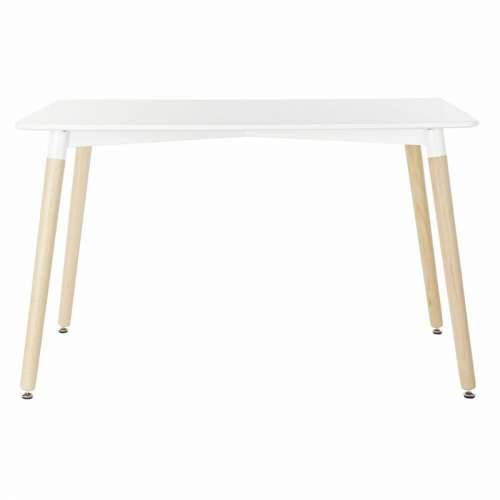Blagavaonski stol DKD Home Decor Bijela Breza Drvo MDF 120 x 80 x 74 cm Cijena