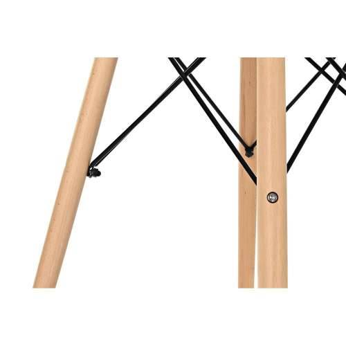 Blagavaonski stol DKD Home Decor Bijela Crna Prirodno Breza Drvo MDF 90 x 90 x 74 cm Cijena