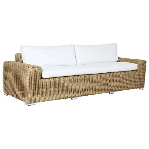Canapea de Grădină Home ESPRIT Bež Svijetlo smeđi 222 x 87 x 63 cm Cijena