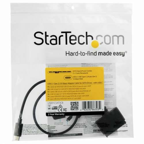 Adapter USB > SATA za Tvrdi Disk Startech USB31CSAT3CB 2.5” Cijena
