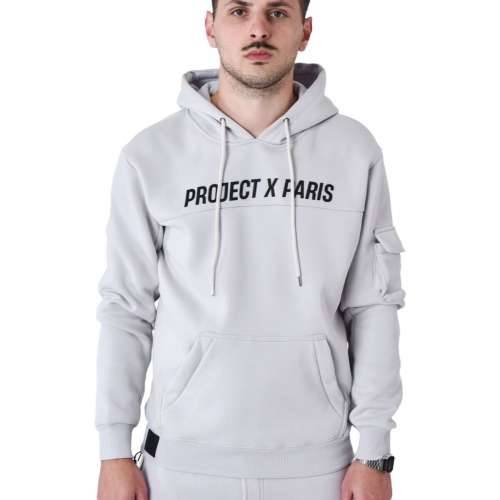 Muška Majica s Kapuljačom Project X Paris PROJECT SWEAD&HOODIE 2522058 LS Siva Cijena