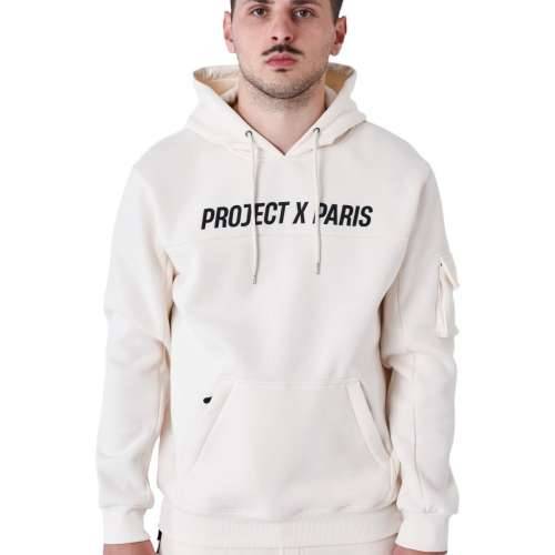 Muška Majica s Kapuljačom Project X Paris PROJECT SWEAD&HOODIE 2522058 CC Bež Cijena