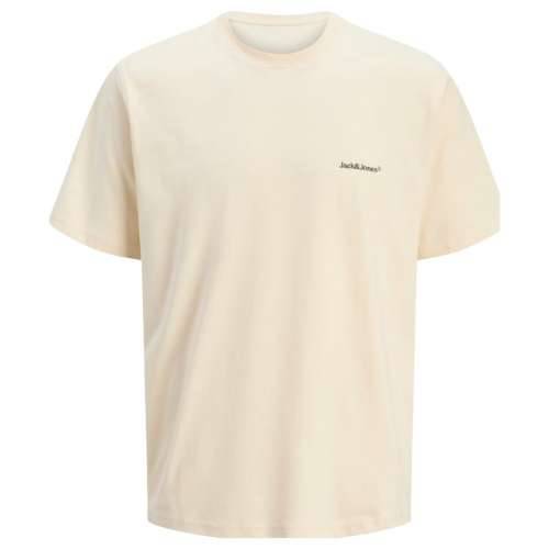 Muška Majica Kratkih Rukava Jack & Jones JORSPLIT BACK TEE 12272996 Bijela Cijena