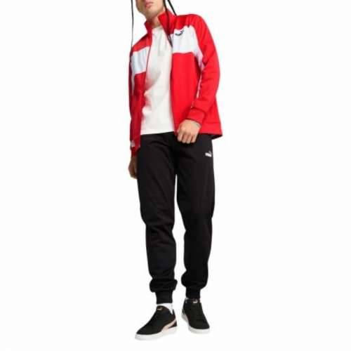 Trenirka za Odrasle Puma Poly Colorblock Suit C/O 687304 11 Crvena Moški Cijena