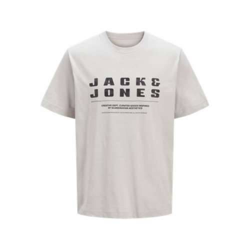 Muška Majica Kratkih Rukava Jack & Jones JCORECHARGE FRONT BRANDING TEE CREW NECK 12274716 Lila Cijena