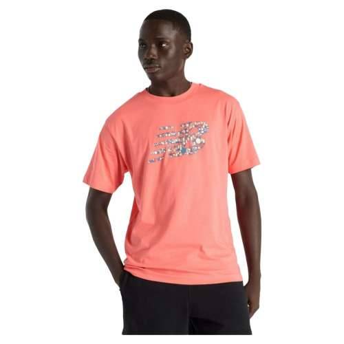 Muška Majica Kratkih Rukava New Balance NAT LOGO SS MT51920 DTR Roza Cijena
