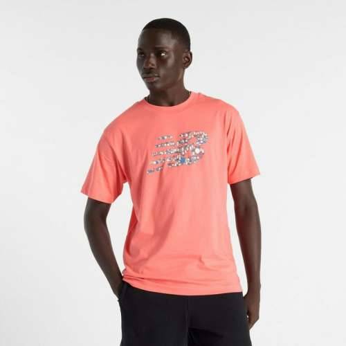 Muška Majica Kratkih Rukava New Balance NAT LOGO SS MT51920 DTR Roza Cijena