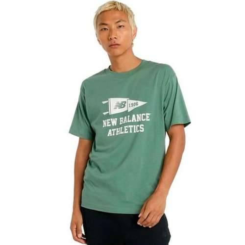 Muška Majica Kratkih Rukava New Balance Varsity Pennant MT51924 DKJ Zelena Cijena
