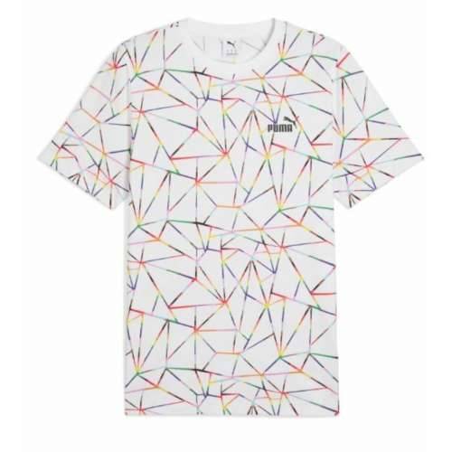 Muška Majica Kratkih Rukava Puma LOVE UNITED AOP Tee   684700 02 Bijela Cijena
