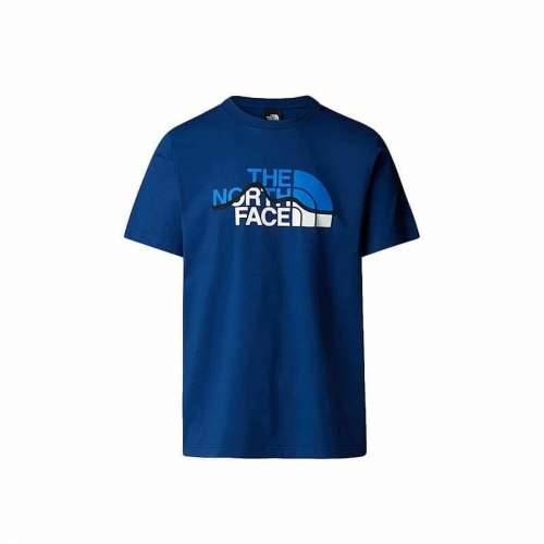 Muška Majica Kratkih Rukava The North Face Mountain Line Tee NF0A87NTD1R1 Plava Cijena