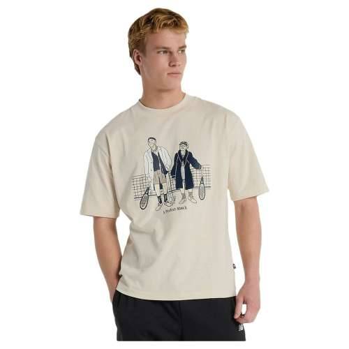 Muška Majica Kratkih Rukava New Balance Perfect Match Tennis T Shirt  MT51412 LIN Bijela Cijena