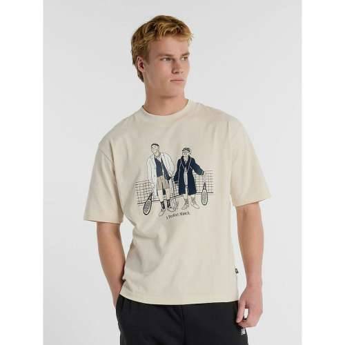 Muška Majica Kratkih Rukava New Balance Perfect Match Tennis T Shirt  MT51412 LIN Bijela Cijena