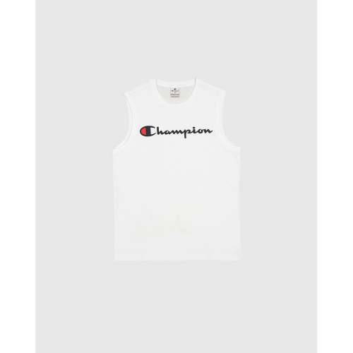 Muška Majica Bez Rukava Champion CHAMPION TANK 220778 Bijela Cijena
