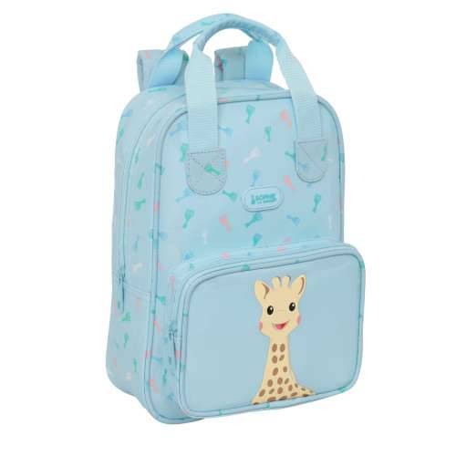 Školski Ruksak Sophie la Girafe Svetlo Plava 20 x 28 x 8 cm Cijena