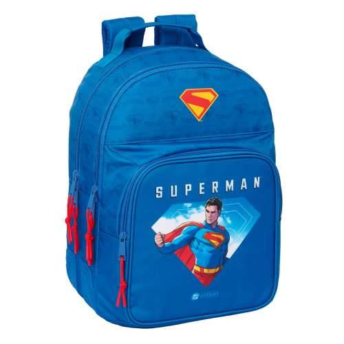 Školski Ruksak Superman Plava 32 x 42 x 15 cm Cijena