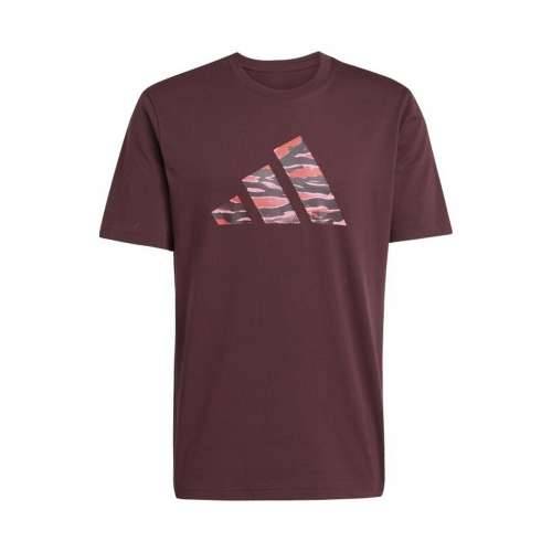 Muška Majica Kratkih Rukava Adidas M C CAMO LOGO T JI6769 Granatna Cijena