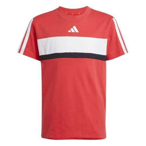 Dječje Majica Kratkih Rukava Adidas J 3S TIB T JI6213 Crvena Cijena