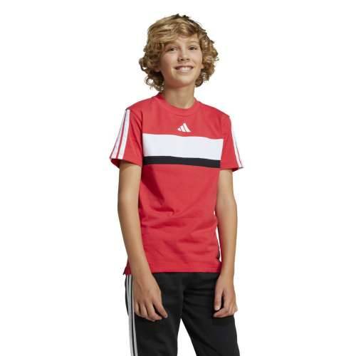 Dječje Majica Kratkih Rukava Adidas J 3S TIB T JI6213 Crvena Cijena