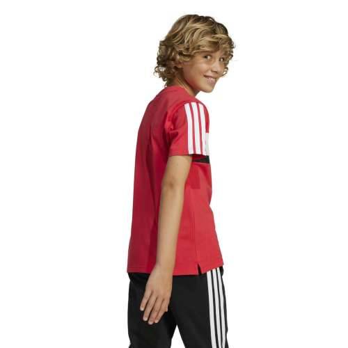 Dječje Majica Kratkih Rukava Adidas J 3S TIB T JI6213 Crvena Cijena