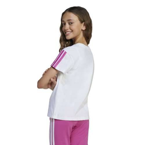 Dječje Majica Kratkih Rukava Adidas JG 3S TEE 160 JN6494 Bijela Cijena